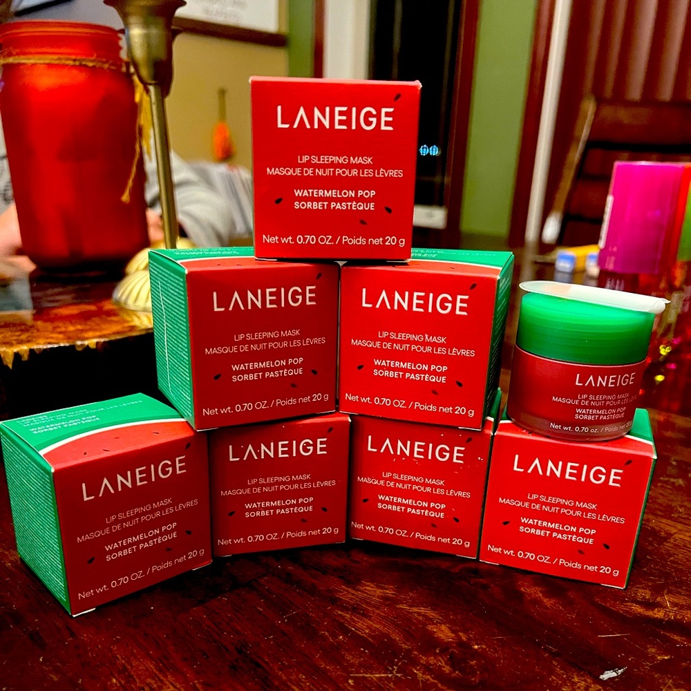 Laneige Watermelon Pop Lip Sleeping Mask